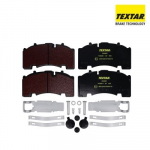 Piduriklotsi komplekt,ketaspidur TEXTAR 2930801