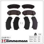 Piduriklotsi komplekt,ketaspidur ZIMMERMANN 23488.155.1