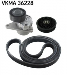 Soonrihmakomplekt SKF VKMA 36228