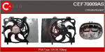 Elektrimootor,radiaatoriventilaator CASCO CEF70009AS