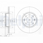 Piduriketas DELPHI BG4155