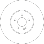 Piduriketas TRW DF6642S