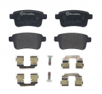 Piduriklotsi komplekt,ketaspidur BREMBO P 68 043