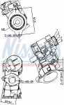 EGR-klapp NISSENS 98181