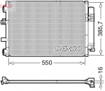 Kondensaator,kliimaseade DENSO DCN10043