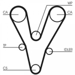 Hammasrihm CONTINENTAL CTAM CT1073