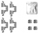 Lisakomplekt, ketaspiduriklotsid TEXTAR 82557800