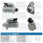 Starter MEAT & DORIA 5040102