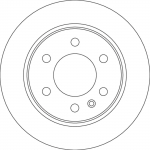 Piduriketas TRW DF6723S