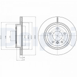 Piduriketas DELPHI BG4223C