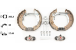 Piduriklotside komplekt TEXTAR 84048002