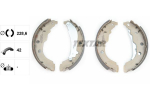 Piduriklotside komplekt TEXTAR 91052600