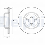 Piduriketas DELPHI BG9162C
