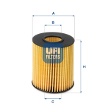 &Otilde;lifilter UFI 25.151.00