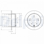 Piduriketas DELPHI BG4327