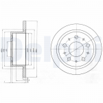 Piduriketas DELPHI BG4062