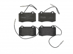 Piduriklotsi komplekt,ketaspidur BREMBO P 61 064
