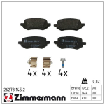 Piduriklotsi komplekt,ketaspidur ZIMMERMANN 26273.145.2