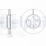 Piduriketas DELPHI BG4278C