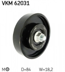 Rihmapinguti,soonrihm SKF VKM 62031