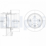 Piduriketas DELPHI BG4082C