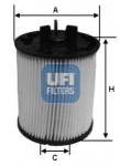 K&uuml;tusefilter UFI 26.023.00