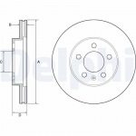 Piduriketas DELPHI BG4963C