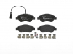 Piduriklotsi komplekt,ketaspidur BREMBO P 23 107