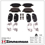 Piduriklotsi komplekt,ketaspidur ZIMMERMANN 23760.175.2