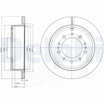 Piduriketas DELPHI BG4275