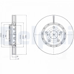 Piduriketas DELPHI BG4276