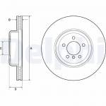 Piduriketas DELPHI BG9158C
