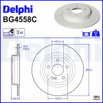 Piduriketas DELPHI BG4558C