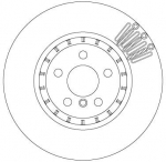 Piduriketas TRW DF6892S