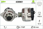 Generaator VALEO 439961