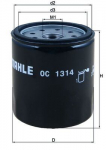 &Otilde;lifilter KNECHT OC 1314