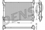 Radiaator,mootorijahutus DENSO DRM06001