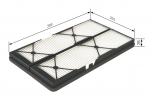 Filter,salongi&otilde;hk BOSCH 1 987 432 044