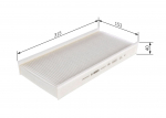 Filter,salongi&otilde;hk BOSCH 1 987 432 112