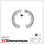 Piduriklotside komplekt,seisupidur ZIMMERMANN 10990.157.3