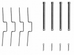 Lisakomplekt, ketaspiduriklotsid TEXTAR 82545400