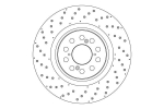 Piduriketas TRW DF6931S