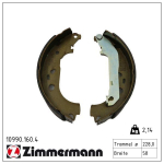 Piduriklotside komplekt ZIMMERMANN 10990.160.4