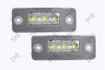 Numbrivalgustus ABAKUS L03-210-0012LED