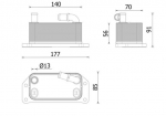 &Otilde;liradiaator,mootori&otilde;li MAHLE CLC 349 000P