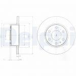 Piduriketas DELPHI BG4164