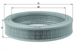 &Otilde;hufilter KNECHT LX 208