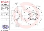Piduriketas BREMBO 08.E026.20