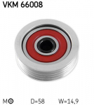 Rihmapinguti,soonrihm SKF VKM 66008