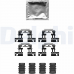 Lisakomplekt, ketaspiduriklotsid DELPHI LX0677